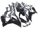 2012-2018 Glossy Black Aprilia RS4 50 125 Motorcycle Fairings
