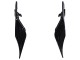 2012-2018 Glossy Black Aprilia RS4 50 125 Motorcycle Fairings