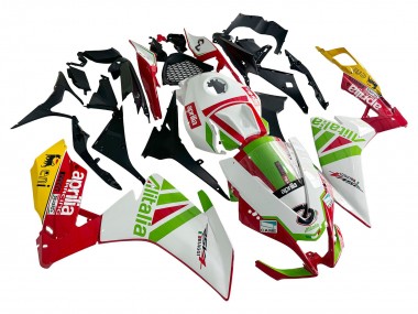 2012-2018 White Red Green Yellow Alitalia Aprilia RS4 50 125 Motorcycle Fairing