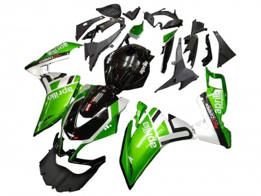 2012-2018 White Green Glossy Black Aprilia RS4 50 125 Motorcycle Fairings