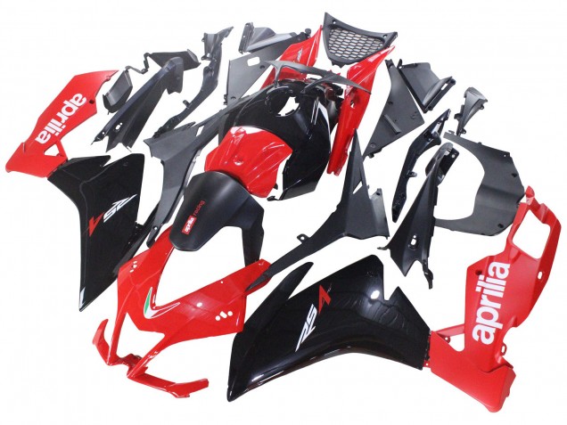 2012-2018 Red Glossy Black Aprilia RS4 50 125 Motorcycle Fairings