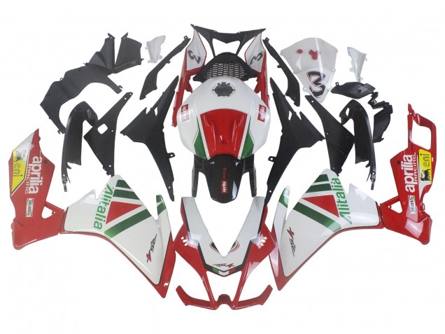 2012-2018 White Red Green Yellow Alitalia Aprilia RS4 50 125 Motorcycle Fairing Kits
