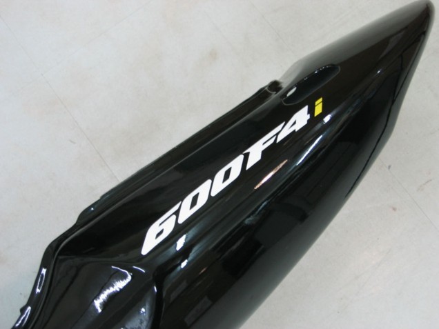 2004-2007 Glossy Black Honda CBR600 F4i Motorcycle Fairings
