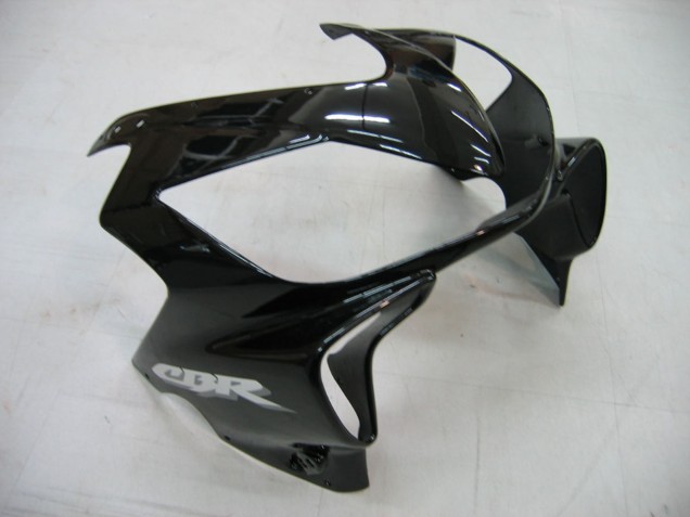 2004-2007 Glossy Black Honda CBR600 F4i Motorcycle Fairings