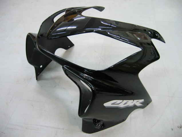 2004-2007 Glossy Black Honda CBR600 F4i Motorcycle Fairings
