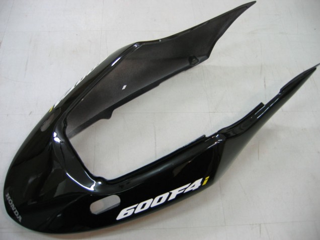 2004-2007 Glossy Black Honda CBR600 F4i Motorcycle Fairings
