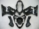 2004-2007 Glossy Black Honda CBR600 F4i Motorcycle Fairings