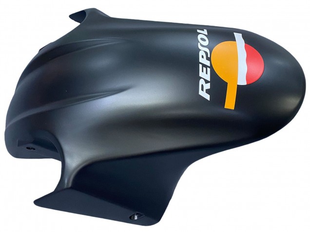 2004-2007 Matte Black Orange Rossi Honda CBR600 F4i Motorcycle Fairings