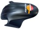 2004-2007 Matte Black Orange Rossi Honda CBR600 F4i Motorcycle Fairings