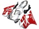2004-2007 Silver Red Honda CBR600 F4i Motorcycle Fairings