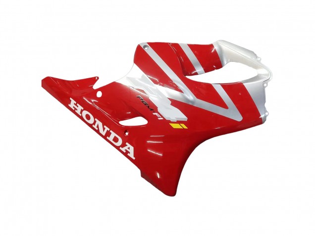 2004-2007 Silver Red Honda CBR600 F4i Motorcycle Fairings
