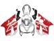 2004-2007 Silver Red Honda CBR600 F4i Motorcycle Fairings