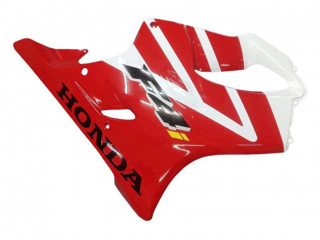 2004-2007 White Red Honda CBR600 F4i Motorcycle Fairings