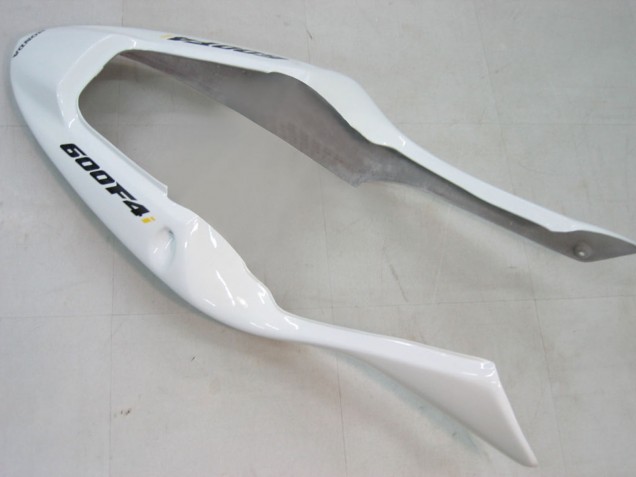 2004-2007 White Glossy Black Honda CBR600 F4i Motorcycle Fairing