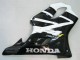 2004-2007 White Glossy Black Honda CBR600 F4i Motorcycle Fairing