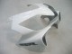 2004-2007 White Glossy Black Honda CBR600 F4i Motorcycle Fairing