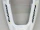2004-2007 White Glossy Black Honda CBR600 F4i Motorcycle Fairing