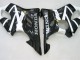 2004-2007 White Glossy Black Honda CBR600 F4i Motorcycle Fairing