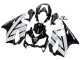 2004-2007 White Glossy Black Honda CBR600 F4i Motorcycle Fairings