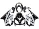2004-2007 White Glossy Black Honda CBR600 F4i Motorcycle Fairings
