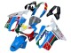 2004-2007 White Blue Green Red Honda CBR600 F4i Motorcycle Fairings