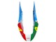 2004-2007 White Blue Green Red Honda CBR600 F4i Motorcycle Fairings