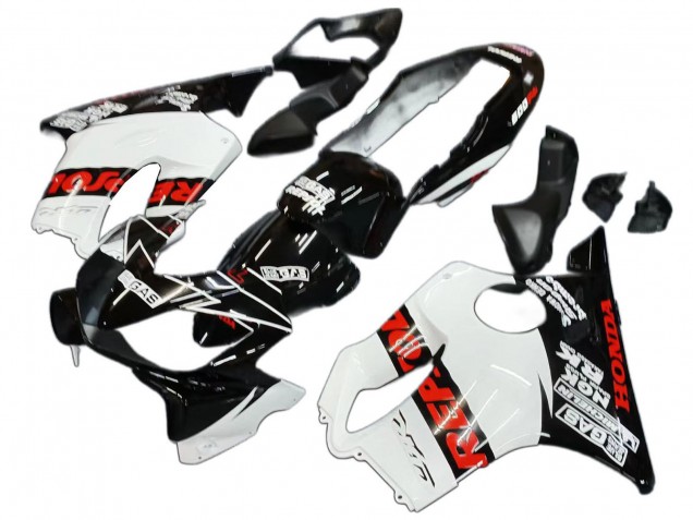 2004-2007 White Glossy Black Red Repsol Honda CBR600 F4i Motorcycle Fairings