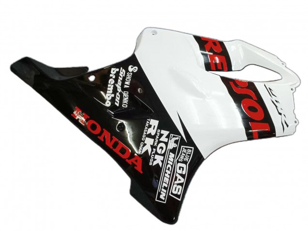 2004-2007 White Glossy Black Red Repsol Honda CBR600 F4i Motorcycle Fairings