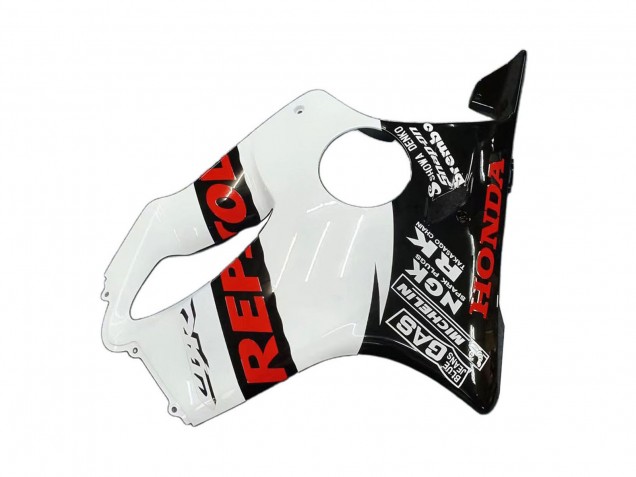 2004-2007 White Glossy Black Red Repsol Honda CBR600 F4i Motorcycle Fairings