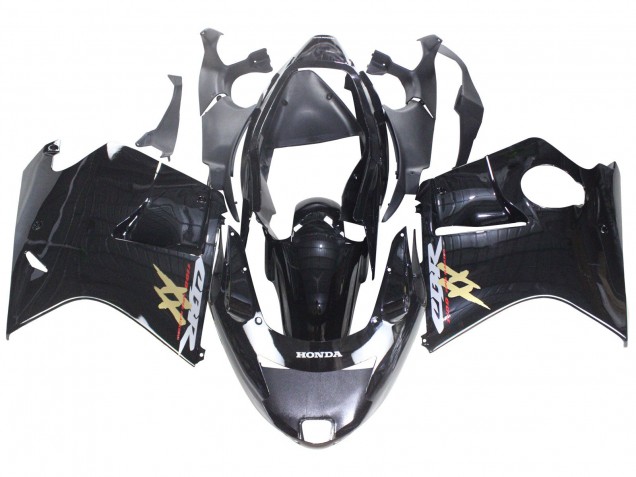 1996-2007 Glossy Black Honda CBR1100XX Blackbird Abs Motorcycle Fairings