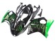 1996-2007 Glossy Black Green Flame Honda CBR1100XX Blackbird Motorcycle Fairing