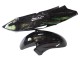 1996-2007 Glossy Black Green Flame Honda CBR1100XX Blackbird Motorcycle Fairing