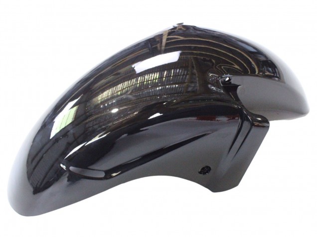 1996-2007 Glossy Black Green Flame Honda CBR1100XX Blackbird Motorcycle Fairing