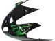 1996-2007 Glossy Black Green Flame Honda CBR1100XX Blackbird Motorcycle Fairing