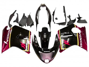 1996-2007 Glossy Black Red Yellow Honda CBR1100XX Blackbird Motorcycle Fairings