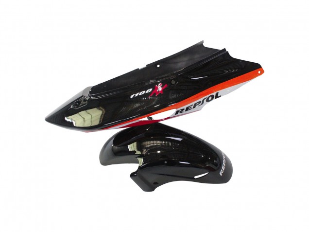 1996-2007 Orange White Red Glossy Black Repsol Honda CBR1100XX Blackbird Abs Motorcycle Fairings