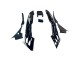 1991-1994 Silver Glossy Black Honda CBR600 F2 Motorcycle Fairings