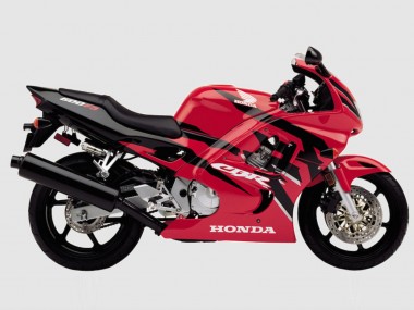 1995-1996 Red Glossy Black Honda CBR600 F3 Motorcycle Fairings