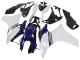 2011-2013 White Blue Honda CBR600F Motorcycle Fairings