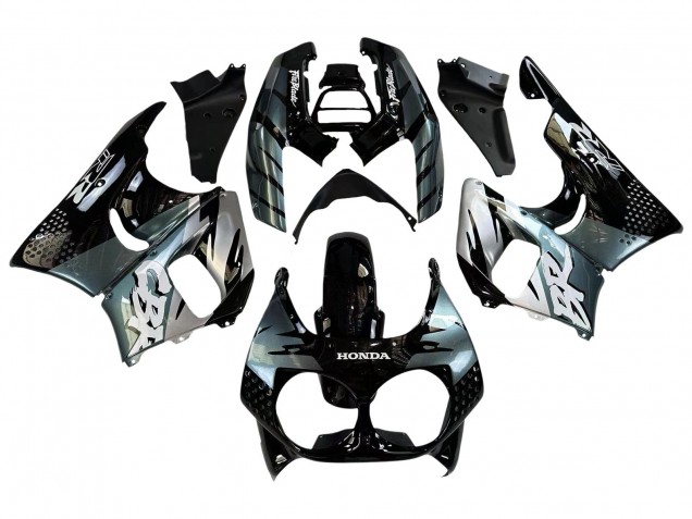 1992-1993 Silver Glossy Black Honda CBR900RR 893 Motorcycle Fairings