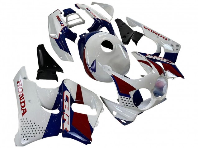 1992-1993 White Red Dark Blue Honda CBR900RR 893 Motorcycle Fairings