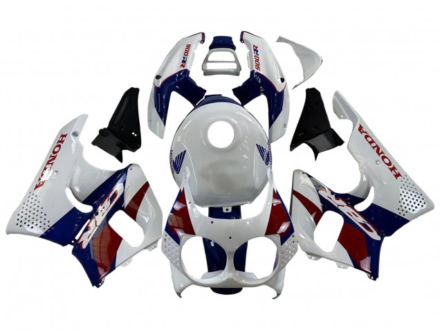 1992-1993 White Red Dark Blue Honda CBR900RR 893 Motorcycle Fairings