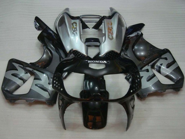 1994-1995 Silver Grey Glossy Black Honda CBR900RR 893 Motorcycle Fairings