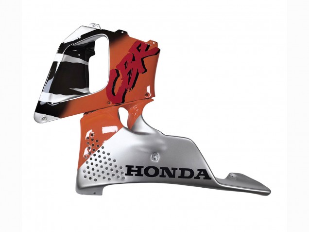 1994-1995 Silver Orange Glossy Black Honda CBR900RR 893 Motorcycle Fairings