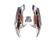 1994-1995 Silver Orange Glossy Black Honda CBR900RR 893 Motorcycle Fairings