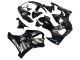 1998-1999 Glossy Black White Decals Honda CBR900RR 919 Motorcycle Fairings