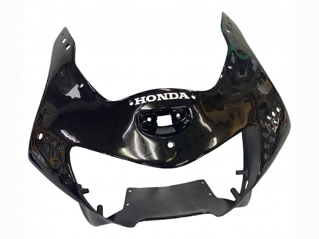 1998-1999 Glossy Black White Decals Honda CBR900RR 919 Motorcycle Fairings