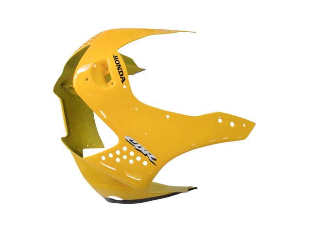 1998-1999 White Yellow Glossy Black Honda CBR900RR 919 Motorcycle Fairings
