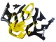2000-2001 Yellow Glossy Black Honda CBR900RR 929 Motorcycle Fairings
