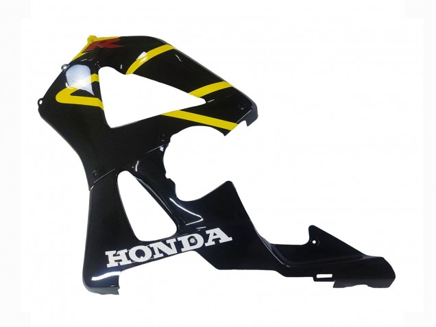 2000-2001 Yellow Glossy Black Honda CBR900RR 929 Motorcycle Fairings